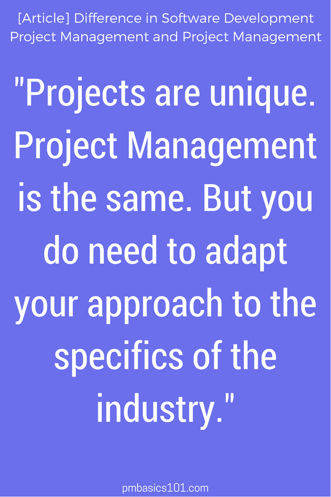 Software Development Project Management Post Pinterest